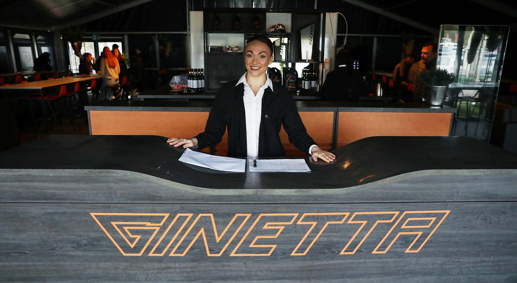 Ginetta hospitality and events available