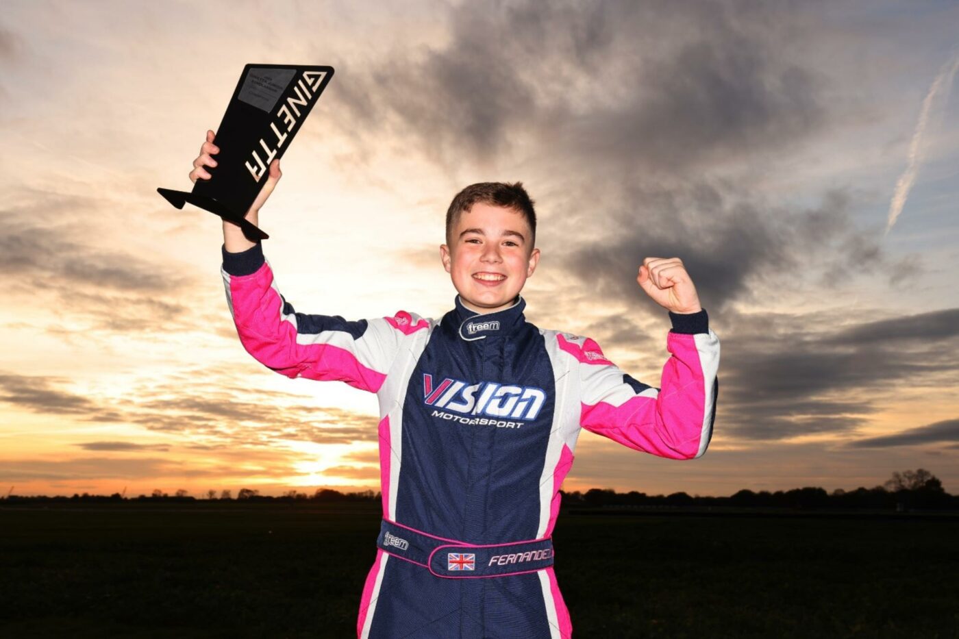 Chase Fernandez Wins 2023 Ginetta Junior Scholarship