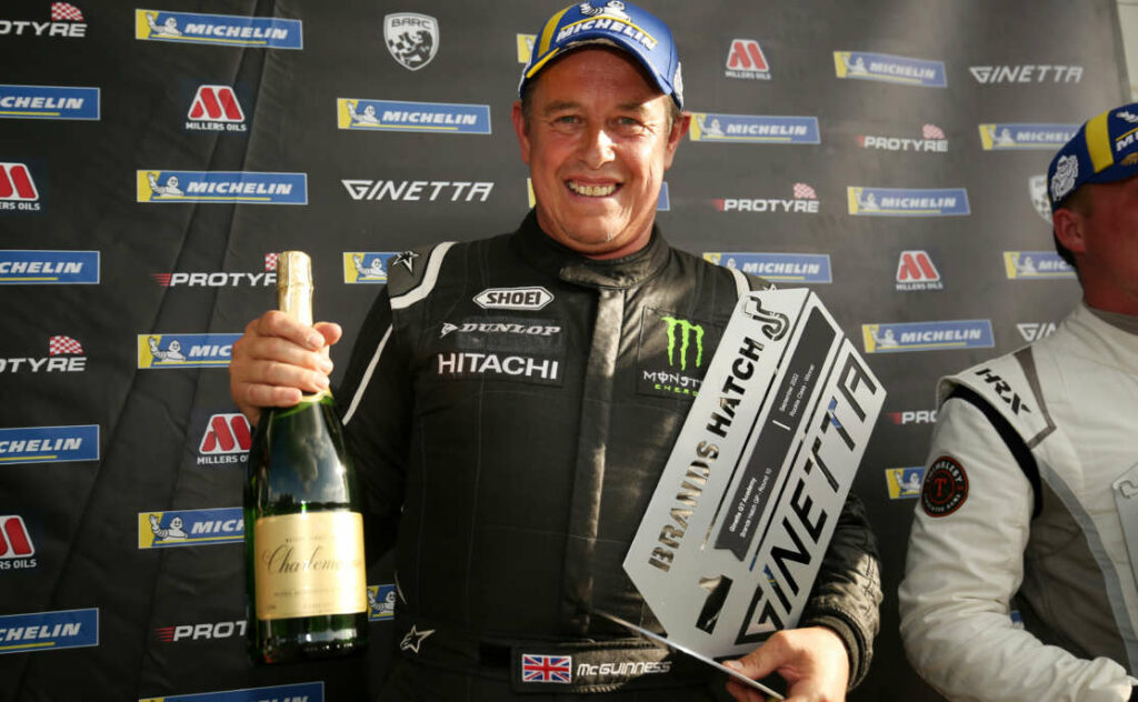 John McGuinness Enjoys Memorable Class Win On Ginetta Debut