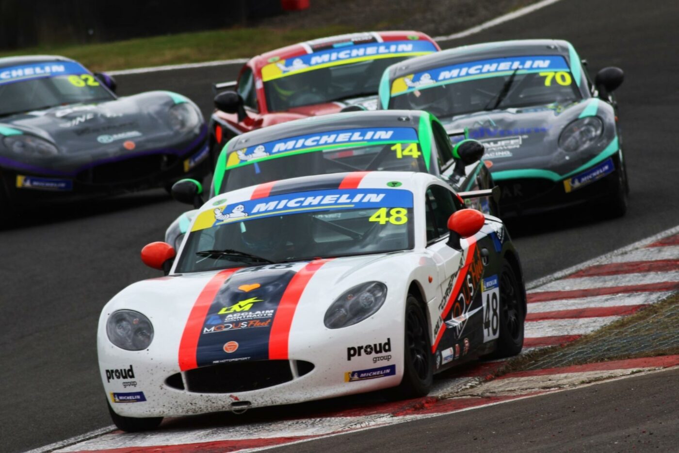 McNeilly Battles To Ginetta Junior Victory At Oulton Park