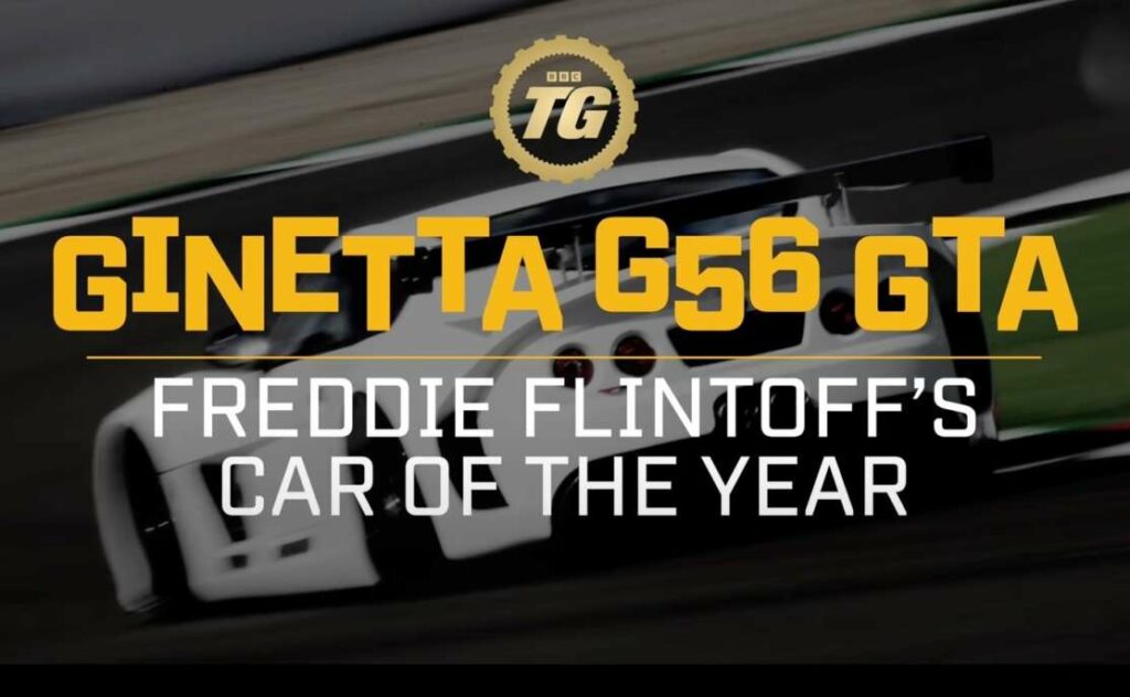 Ginetta G56 GTA Wins Top Gear Car Of The Year Award