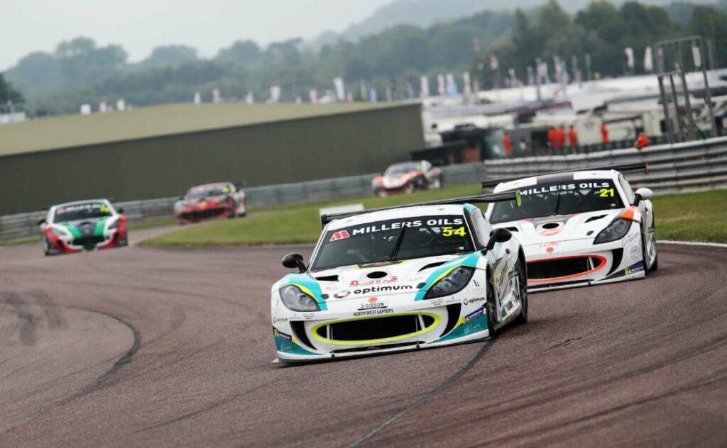 Smalley Enjoys Double Ginetta GT4 SuperCup Joy At Thruxton