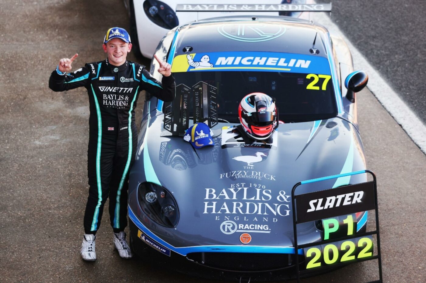 Freddie Slater Wins 2022 Ginetta Junior Winter Series Title