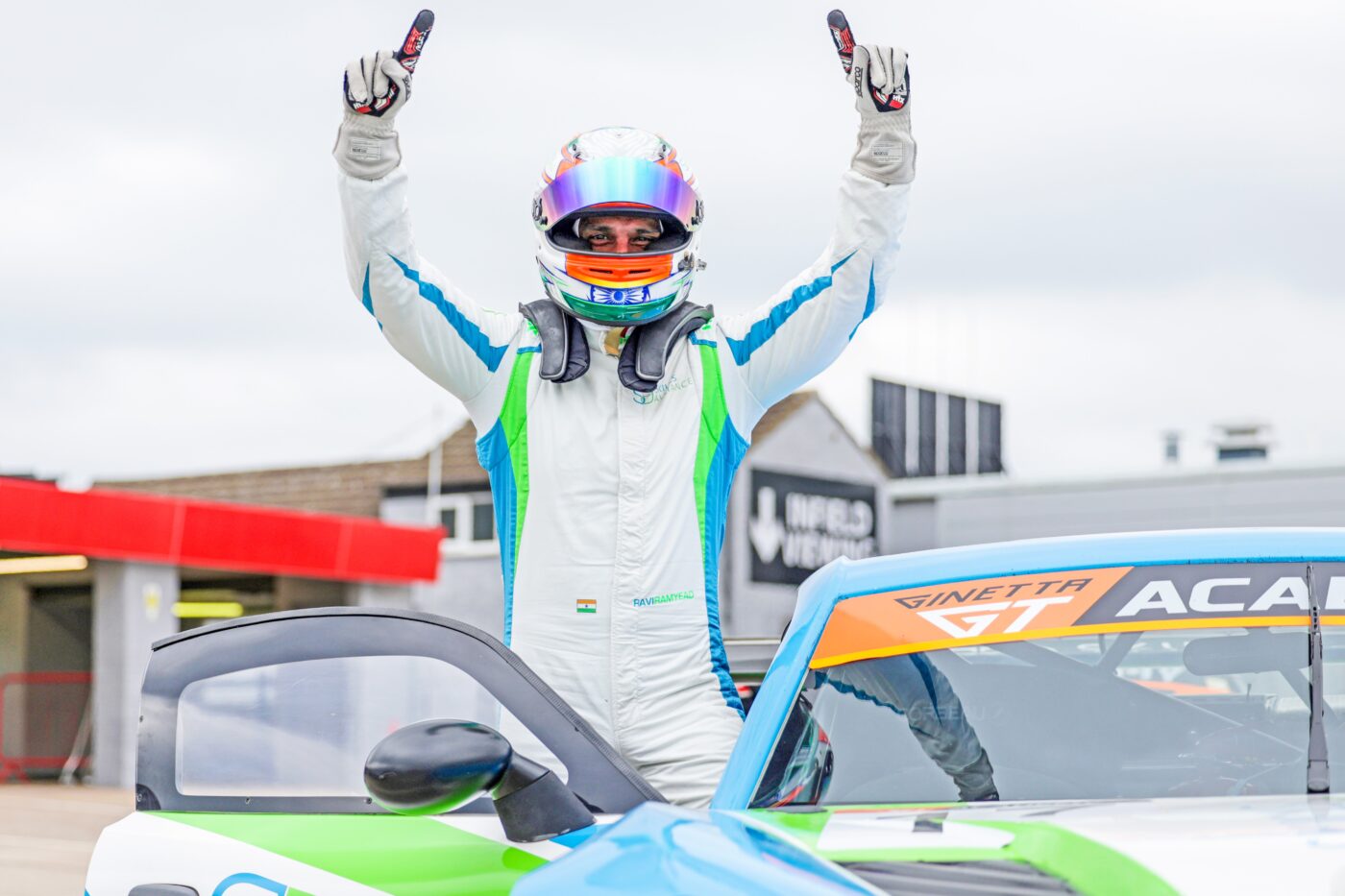 Ravi Ramyead Reaches Ginetta GT Academy Summit With Donington Double 