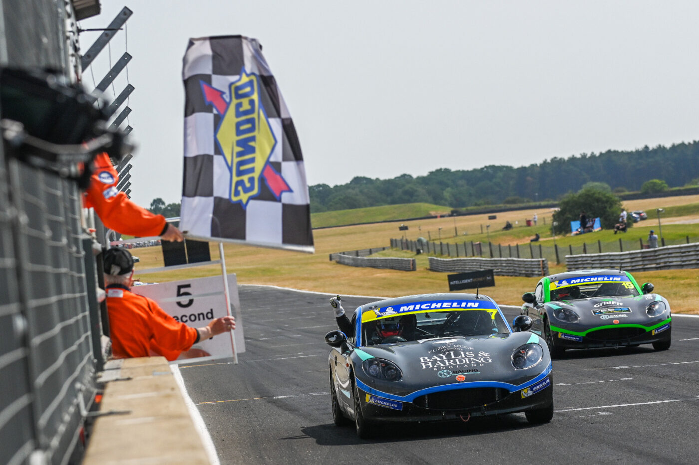 Slater Makes Ginetta Junior History With Snetterton Treble