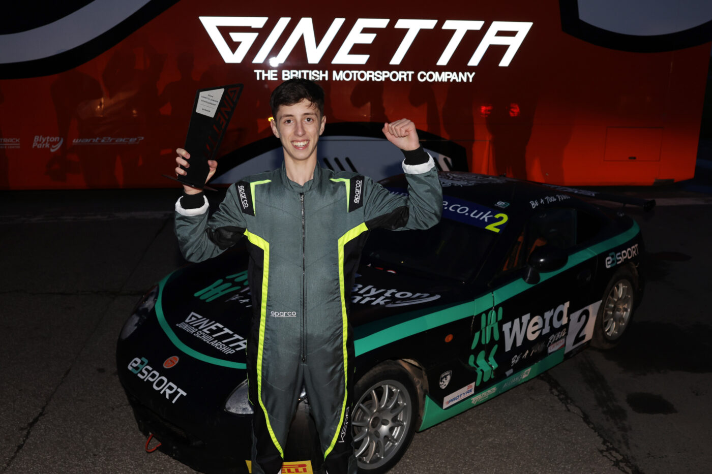 Jude Peters Wins 2024 Ginetta Junior Scholarship