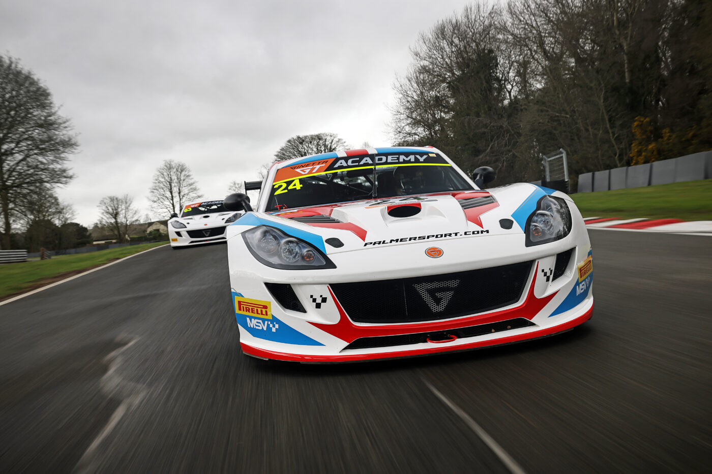 PalmerSport and Ginetta race car