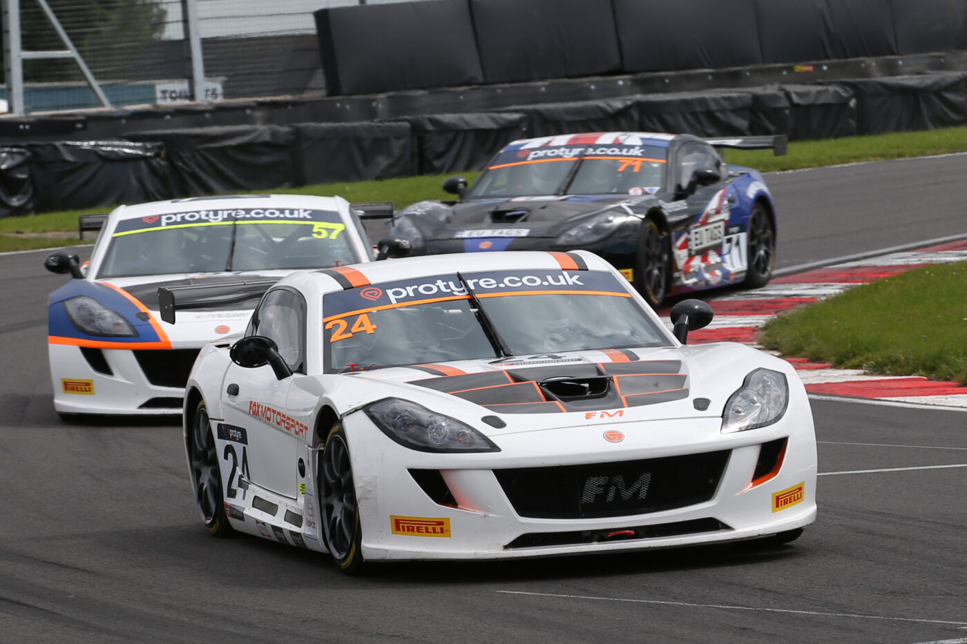 Douglass Dominates Donington With GT Championship Treble