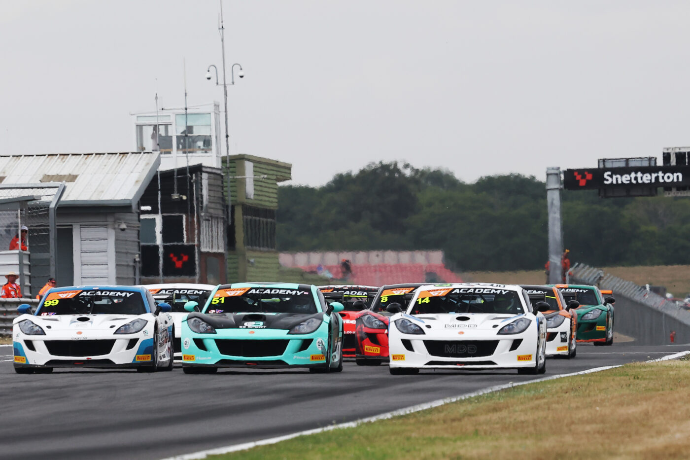 Caudle And Nicholas Share Snetterton Success In Ginetta GT Academy