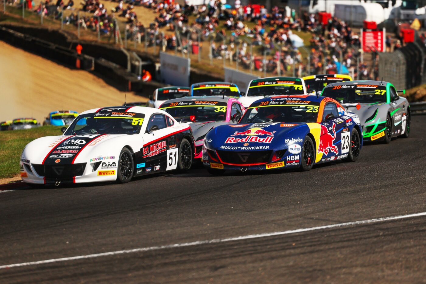 Green And Slater Secure Crucial Ginetta Junior Wins At Brands Hatch