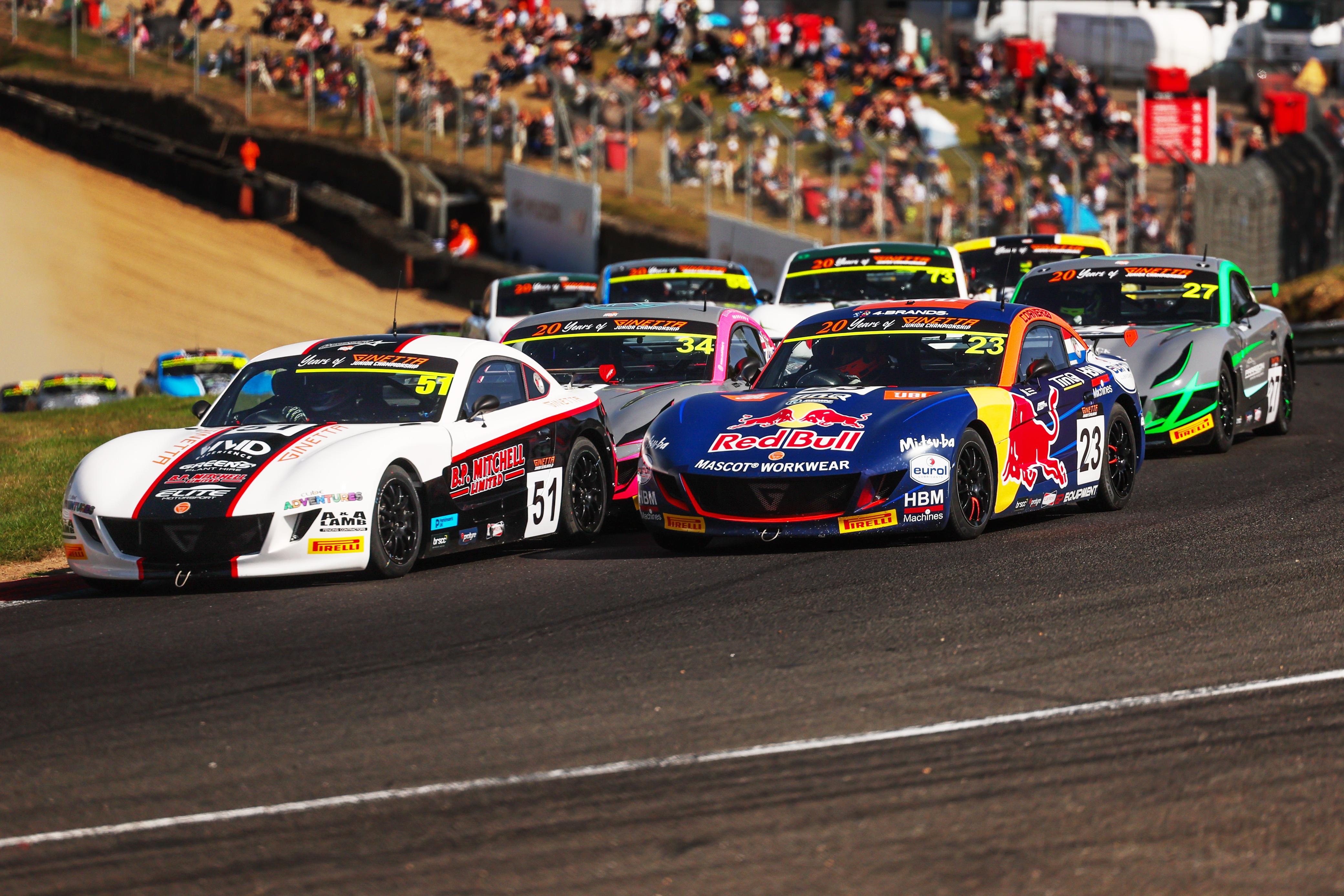 Mdd Racing Ginetta Green and Slater Win in Brands Hatch 2025 Ginetta Racing